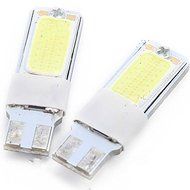 RioRand 2pcs DC 12V T10 3W 8000K 48-COB LED Car White Light Width Lamp RR-296659 N2