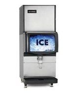 Ice-O-Matic ICE0320FW-IOD150 349 lb 22" Water-Cooled Full Cube Ice Machine w/ Ice Dispenser