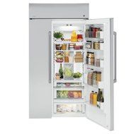 GE Cafe CSB48WSKSS 48" Built-in Side by Side Refrigerator with Upfront temperature control and Advanced Water... N3