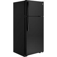 GE GTS18GTHBB 17.5 Cu. Ft. Black Top Freezer Refrigerator N2