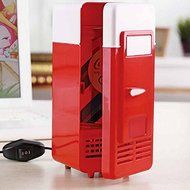 LEORX Portable Mini USB Fridge Refrigerator Icebox USB Can Cooler N3
