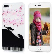 Badalink iPhone 7 Plus Case (5.5") Shockproof Drop Protection Soft TPU Flexible Easy Grip Bumper Slim Protective... N46