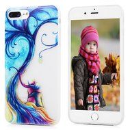 Badalink iPhone 7 Plus Case (5.5") Shockproof Drop Protection Soft TPU Flexible Easy Grip Bumper Slim Protective... N51