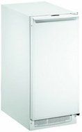 2000 Series 30-lb Clear Ice Maker Hinge: Reversible, Finish: White, Pump: Yes