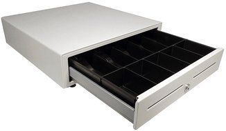 APG VB320-AW1616 Vasario Series Standard-Duty Cash Drawer with MultiPRO Interface, Painted Front, 16.3" x 16.2... N7