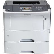 Lexmark MS610DTE Laser Printer - Monochrome - 1200 x 1200 dpi Print - Plain Paper Print - Desktop - 50 ppm Mono...