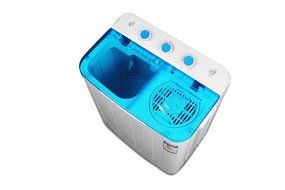 Bismi Portable Compact Washer and Spin Dry Cycle with Built in Pump (10-12lbs Capacity &amp; Spin Dryer) N3