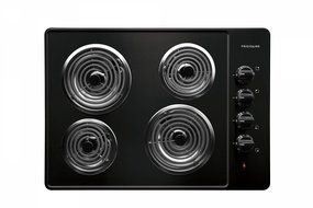 Frigidaire: FFEC3005LB 30'' Electric Cooktop with 4 Coil Heating Elements and Ready-Select Controls: Black