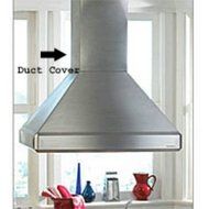 Vent-A-Hood IDC-12/12 SS Stainless Steel 12" Wide Duct Cover for 8 ft.
