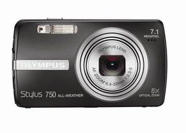 Olympus Stylus 750 7.1MP Digital Camera with Digital Image Stabilized 5x Optical Zoom and CCD Shift Stabilization... N3
