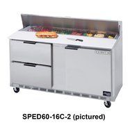 Beverage-Air Commercial Food Prep Tables 60" Sped60-10C-2