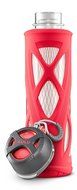 Zulu Atlas Glass Water Bottle with Flip Lid N29