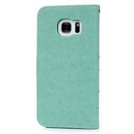 S7 Case,Samsung Galaxy S7 Case - Mavis's Diary 3D Handmade Wallet Bling Crystal Diamonds Butterfly Embossed Flowers... N37