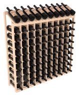 Wine Racks America Ponderosa Pine 10 Column 10 Row Display Top Kit. 13 Stains to Choose From! N10