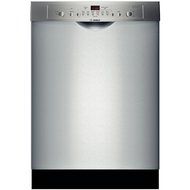 Bosch : SHE6AP05UC 24 Ascenta Series Full Console Dishwasher - Stainless Steel