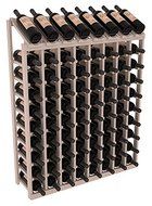 Wine Racks America Ponderosa Pine 8 Column 10 Row Display Top Kit. 13 Stains to Choose From! N13