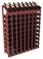 Wine Racks America Ponderosa Pine 8 Column 10 Row Display Top Kit. 13 Stains to Choose From! N14