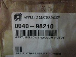 Amat 0040-98210 Assembly, Bellows Vacuum Robot N4