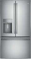 GE Profile PYE22KSKSS 36" Energy Star Qualified Counter-Depth French-door Refrigerator with 22.2 Cu. Ft. Capacity...
