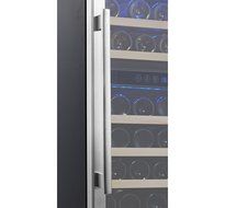 Kalamera 15'' Wine refrigerator 30 Bottle Built-in or Freestanding with Stainless Steel &amp; Double-Layer Tempered... N6