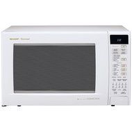 Sharp 900 Watts 1.5 Cu. Ft. Countertop Microwave Oven with 4-Way Convection System (White)