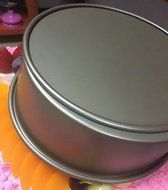 EOZY Aluminum Alloy Bakeware Round Mousse Cake Pan 8-inches N3