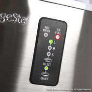 Edgestar IP210SS1 Portable Ice Maker, Stainless Steel/Silver N3