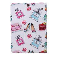 Galaxy Tab 4 10.1 Case, High Quality PU Leather Wallet Case [Card Slots] Damage Resistance and Kickstand Feature... N543