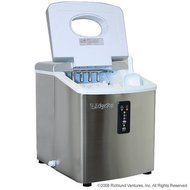 Edgestar IP210SS1 Portable Ice Maker, Stainless Steel/Silver N4