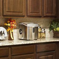 Edgestar IP210SS1 Portable Ice Maker, Stainless Steel/Silver N5