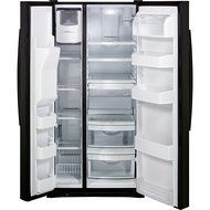 GE GSS23HGHBB 22.5 Cu. Ft. Black Side-By-Side Refrigerator N5