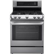 LG LRG4113ST 30" Freestanding Gas Range with 5 Burners, 6.3 cu. ft. Capacity