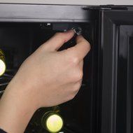 Westinghouse WWT120MB Thermal Electric 12 Bottle Wine Cellar, Black N5