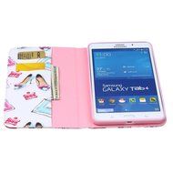 Galaxy Tab 4 10.1 Case, High Quality PU Leather Wallet Case [Card Slots] Damage Resistance and Kickstand Feature... N558