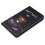 Galaxy Tab 4 10.1 Case, High Quality PU Leather Wallet Case [Card Slots] Damage Resistance and Kickstand Feature... N574