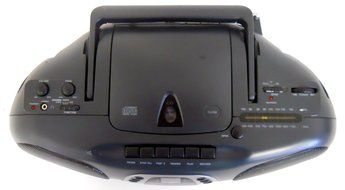 Lenoxx Sound CD-101 Compact Disc Radio Cassette Recorder Player Boombox w/ Compact Disc Display N3
