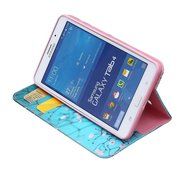 Galaxy Tab 4 10.1 Case, High Quality PU Leather Wallet Case [Card Slots] Damage Resistance and Kickstand Feature... N592