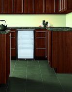 Summit SCR500BLBI7HHADA: Commercially listed ADA Compliant 20&quot; wide glass door all-refrigerator for built-in use...