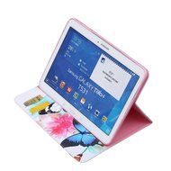 Galaxy Tab 4 10.1 Case, High Quality PU Leather Wallet Case [Card Slots] Damage Resistance and Kickstand Feature... N628