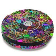 Skin Decal Vinyl Wrap For IRobot Roomba 650 655 Vacuum / Paint Splatter