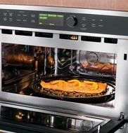 GE PSB9100SFSS Profile Advantium 27" Stainless Steel Electric Single Wall Oven - Convection N4