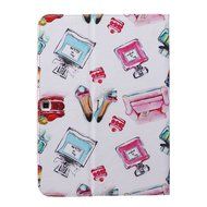 Galaxy Tab 4 10.1 Case, High Quality PU Leather Wallet Case [Card Slots] Damage Resistance and Kickstand Feature... N645