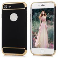 iPhone 7 Case (4.7 inch) - 3 in 1 High Impact Shockproof Anti-slip Lightweight Bumper Plating Frame Oleophobic... N17