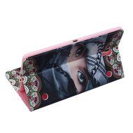 Galaxy Tab 4 10.1 Case, High Quality PU Leather Wallet Case [Card Slots] Damage Resistance and Kickstand Feature... N655