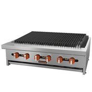 MVP Group SRRB-36 Gas Radiant Broiler, 36", Grey