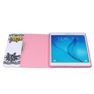 Galaxy Tab 4 10.1 Case, High Quality PU Leather Wallet Case [Card Slots] Damage Resistance and Kickstand Feature... N659
