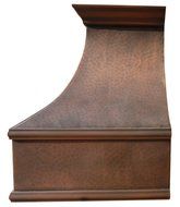 Copper Best H7 362127L Copper Custom Kitchen Hood for Old House Style Kitchen 36 inches N3