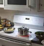 GE Profile White Over-The-Range Microwave Oven N6