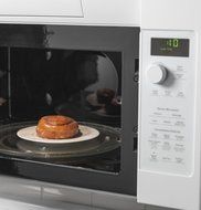 GE Profile White Over-The-Range Microwave Oven N8