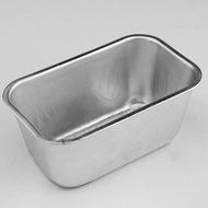 DUFUSTORE 1pcs Rectangle Aluminum Box Loaf Tin for Home Bread Cake Baking Bakeware
